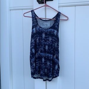 Blue tank top